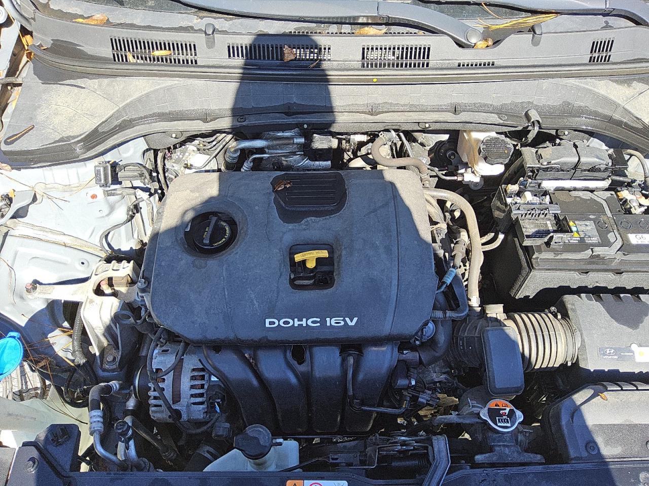 2020 Hyundai Kona VIN KM8K22AAXLU417124 Copart auction photo, front end damage thumbnail 11