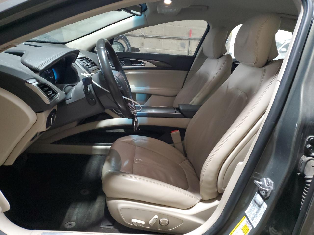 2017 Lincoln MKZ VIN 3LN6L5LU8HR626710 Copart auction photo, rear end / front end damage thumbnail 7