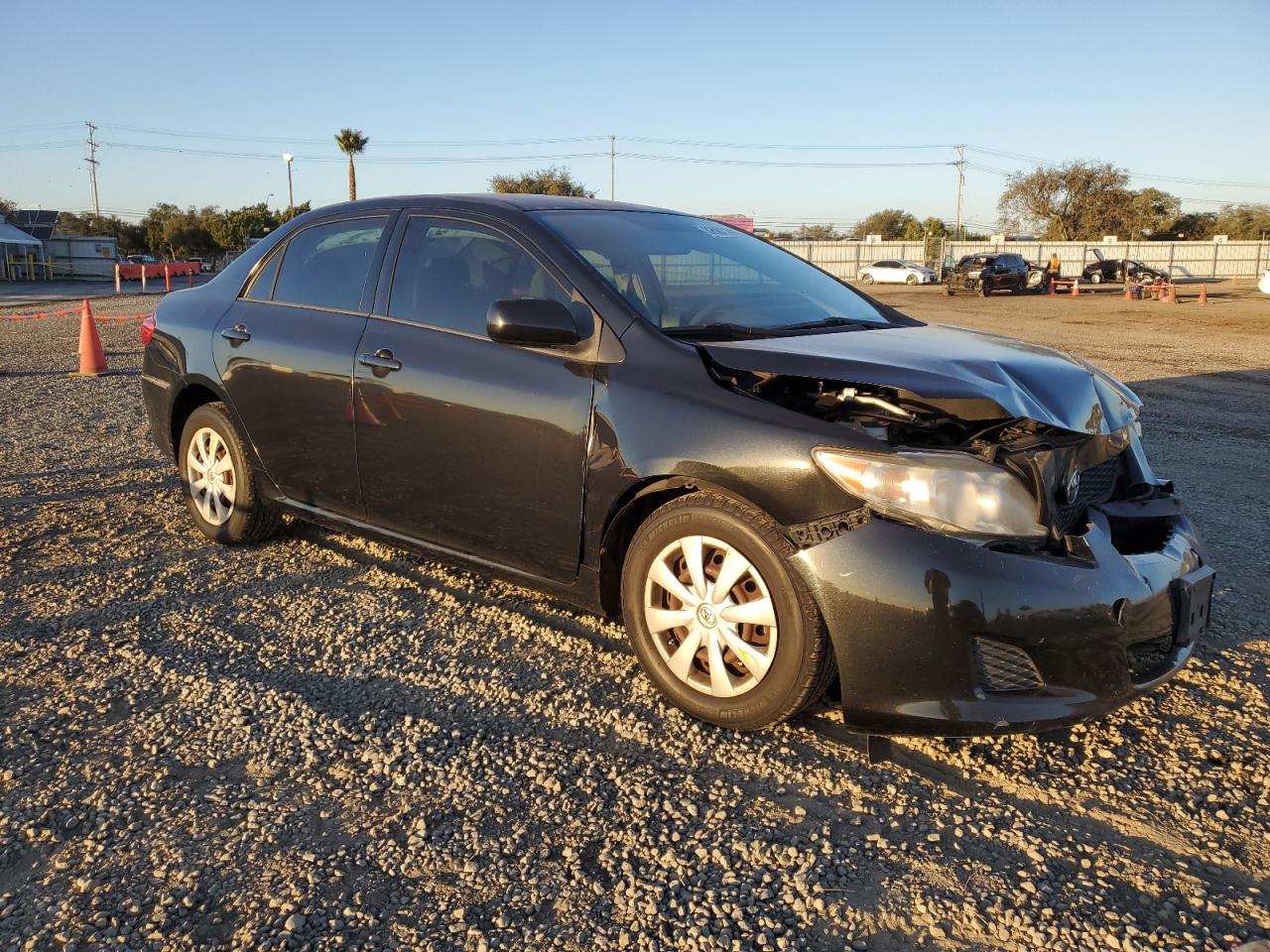2009 Toyota Corolla VIN JTDBL40E799071935 Copart auction photo, front end / rear end damage thumbnail 4