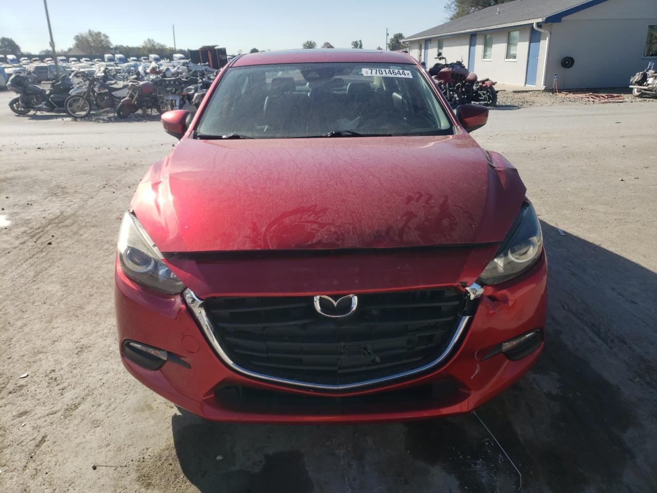 2018 Mazda 3 VIN 3MZBN1V32JM160279 Copart auction photo, rear end damage thumbnail 5