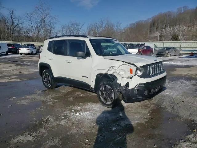 2018 Jeep Renegade VIN ZACCJBAB5JPH69028 Copart auction photo, front end damage thumbnail 14