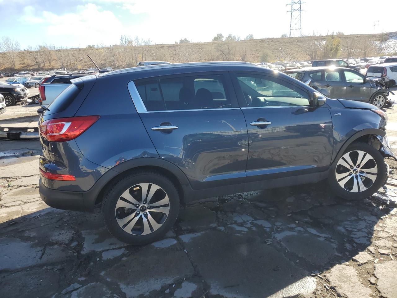 2012 KIA Sportage VIN KNDPCCA27C7176269 Copart auction photo, front end damage thumbnail 3