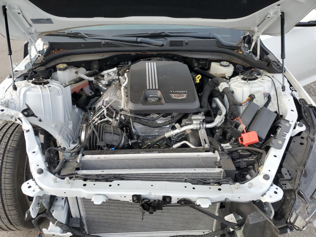 2022 Cadillac CT5 VIN 1G6DX5RK4N0136320 Copart auction photo, front end damage thumbnail 11