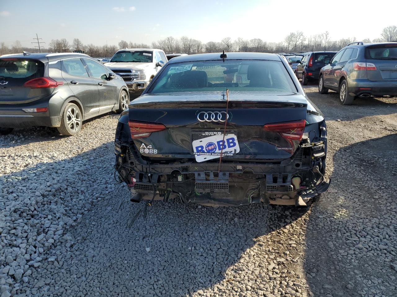 2019 Audi A4 VIN WAUENAF42KA073971 Copart auction photo, rear end damage thumbnail 6