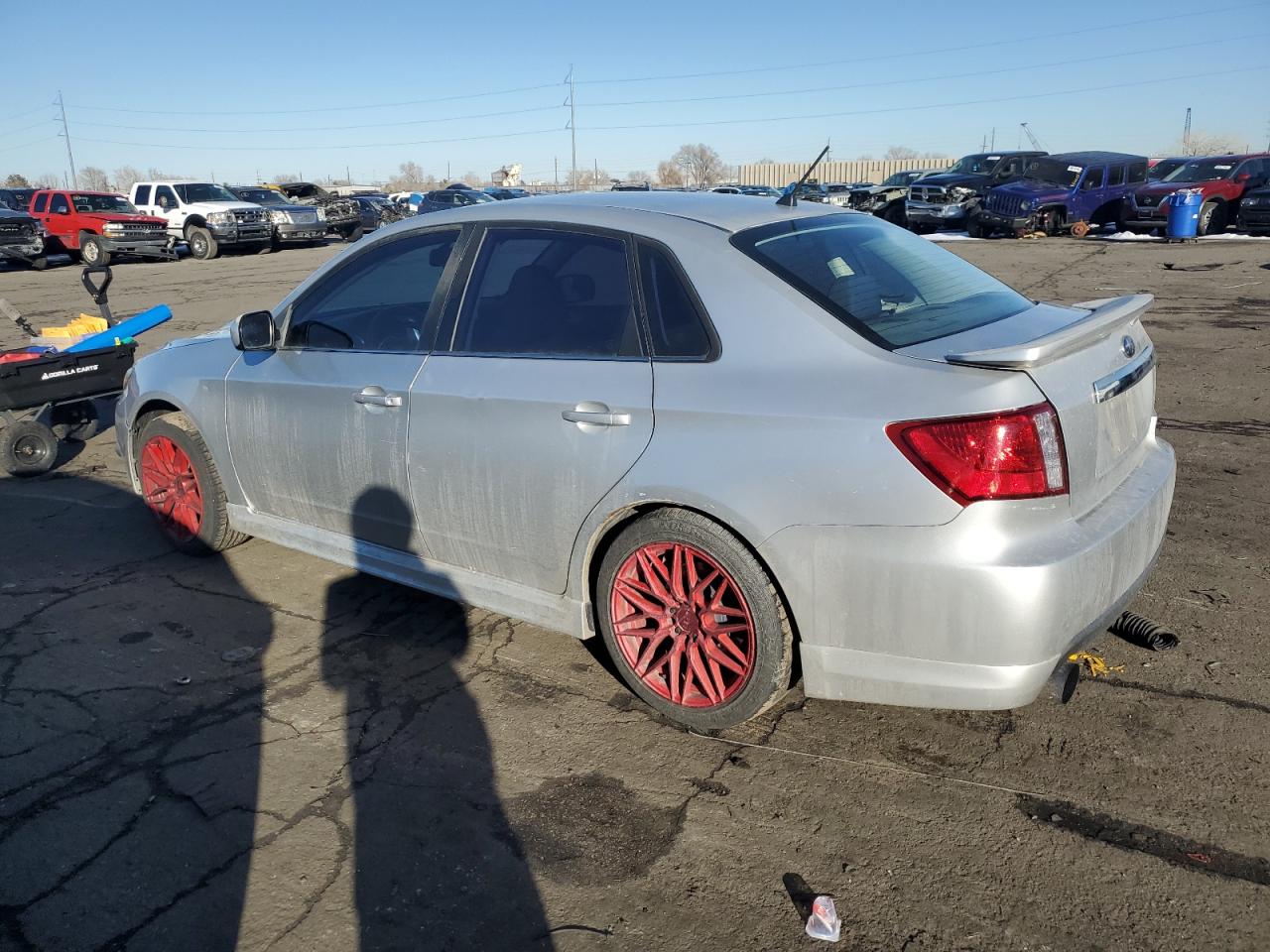 2010 Subaru WRX VIN JF1GE7G61AG516370 Copart auction photo, rear end damage thumbnail 2