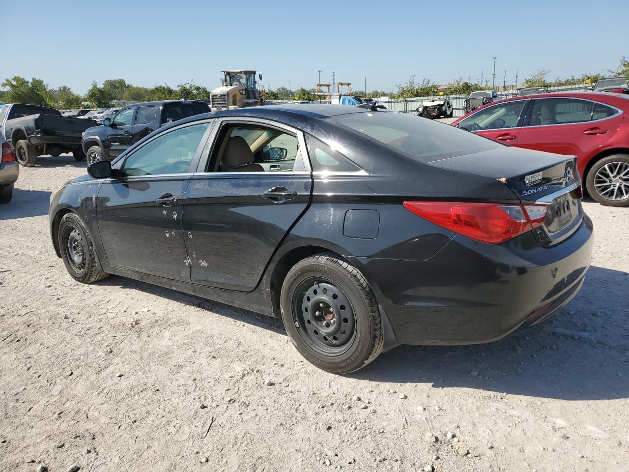 2013 Hyundai Sonata VIN 5NPEB4AC8DH567369 Copart auction photo, front end / side damage thumbnail 2