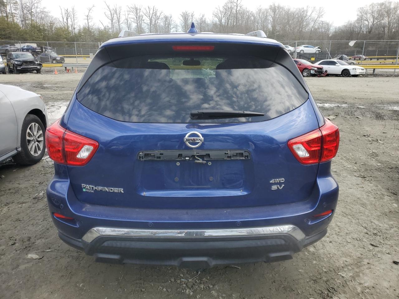 2019 Nissan Pathfinder VIN 5N1DR2MM3KC652124 Copart auction photo, front end damage thumbnail 6