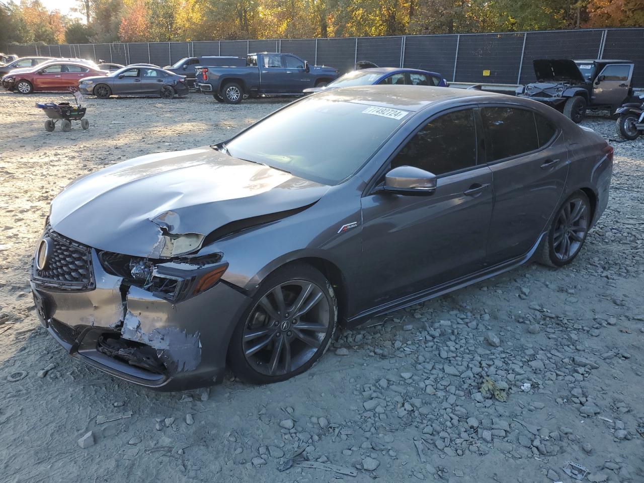 2019 Acura TLX VIN 19UUB3F68KA004868