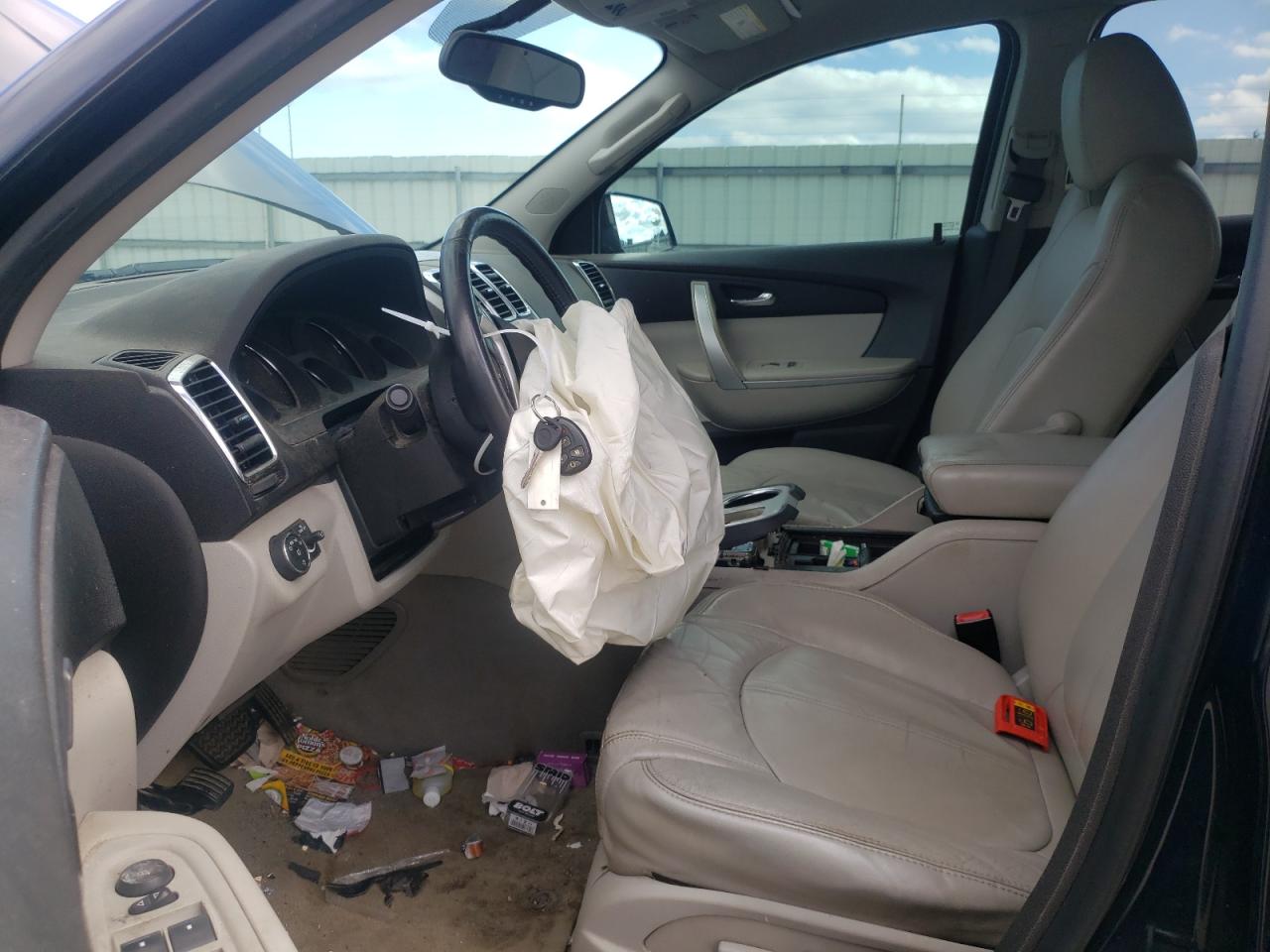 2012 GMC Acadia VIN 1GKKRRED8CJ205941 Copart auction photo, all over / frame damage damage thumbnail 7