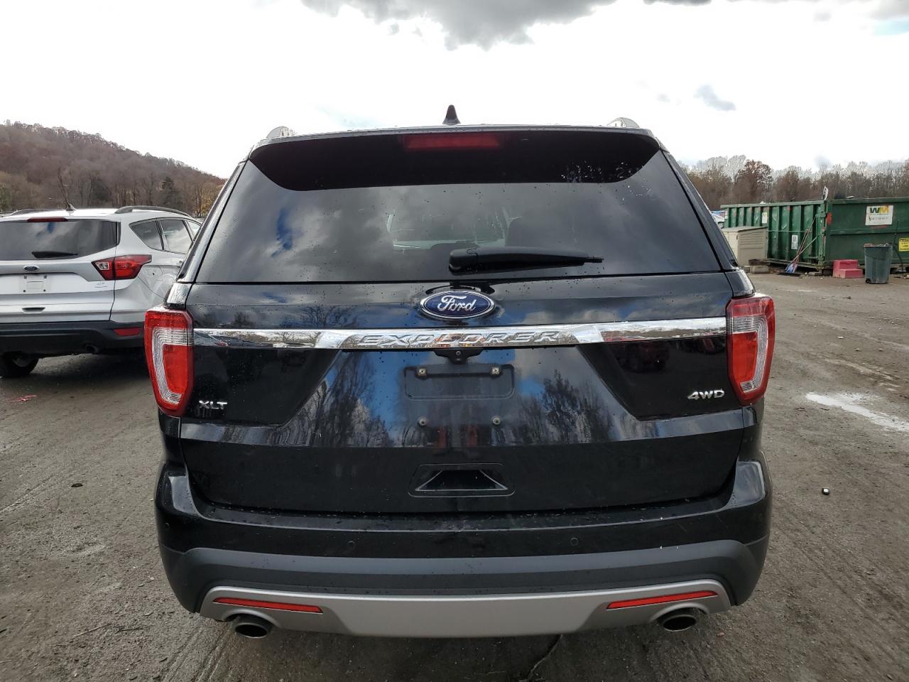 2017 Ford Explorer VIN 1FM5K8D85HGB44544 Copart auction photo, front end / rear end damage thumbnail 6
