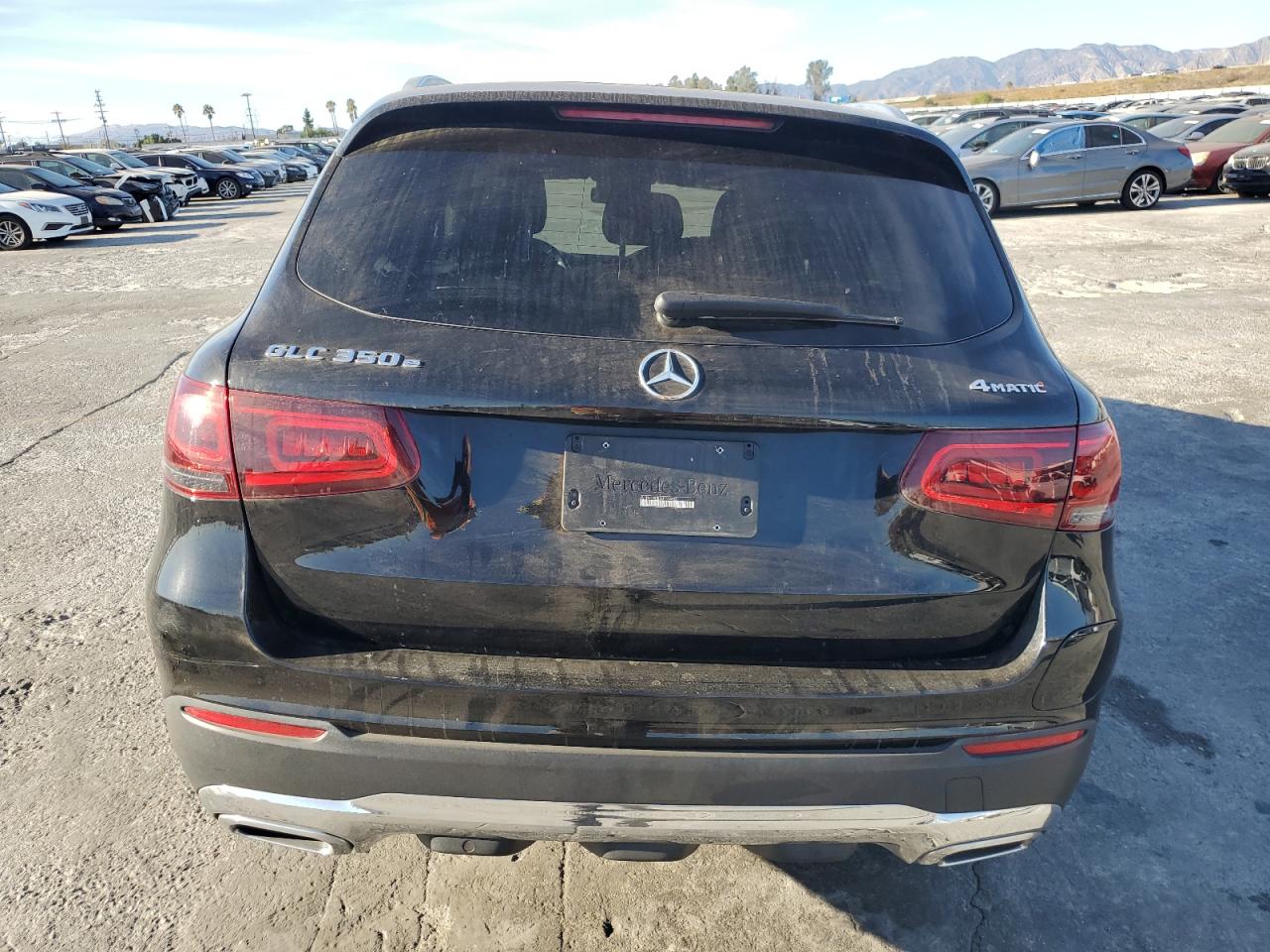2020 Mercedes-Benz GLC VIN W1N0G5DB6LF779452 Copart auction photo, undercarriage / front end damage thumbnail 6