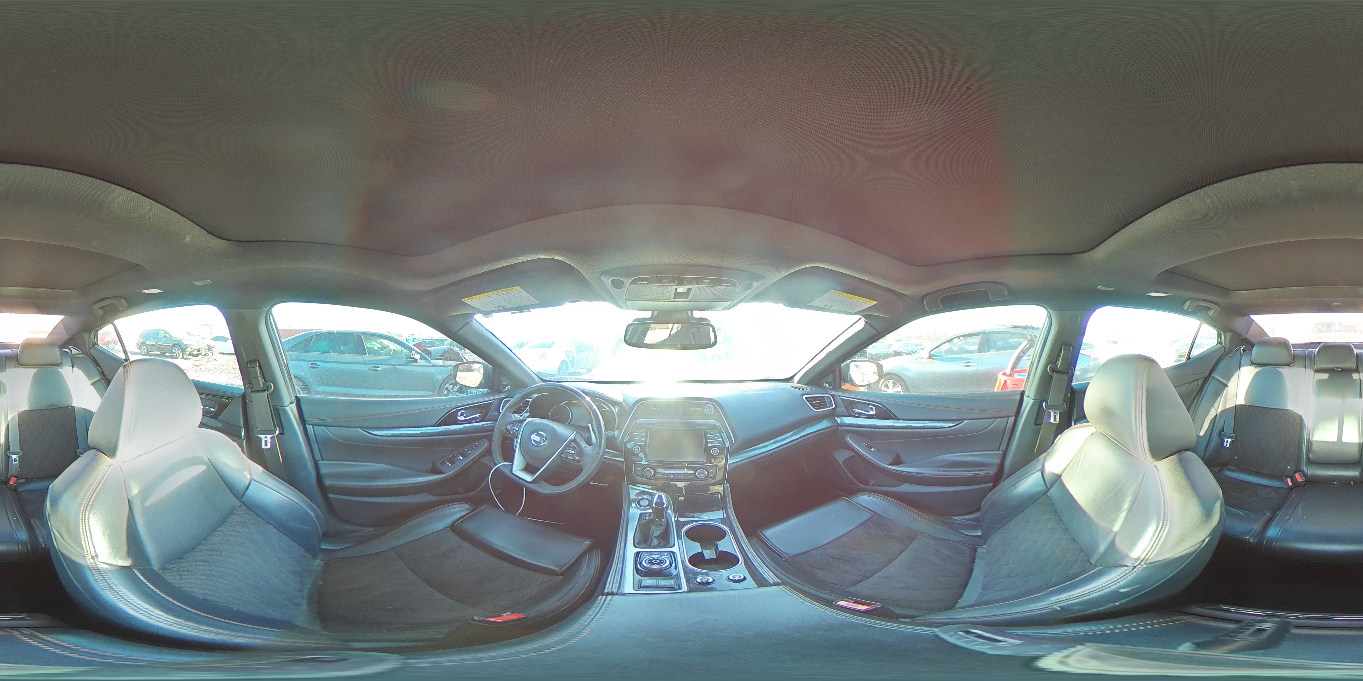 2019 Nissan Maxima VIN 1N4AA6AV2KC375152 Copart auction photo, side damage thumbnail 14