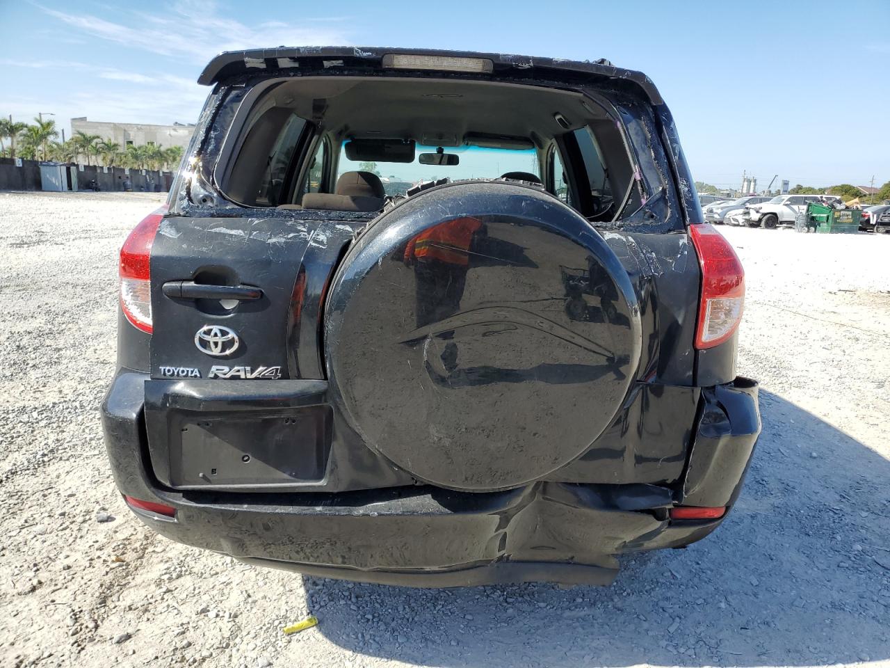 2008 Toyota RAV 4 VIN JTMZD33V186055859 Copart auction photo, rear end / front end damage thumbnail 6