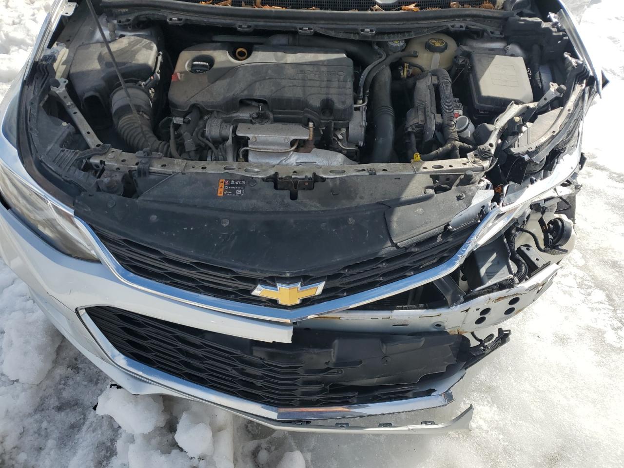 2018 Chevrolet Cruze VIN 3G1BE6SM1JS634756 Copart auction photo, all over damage thumbnail 11