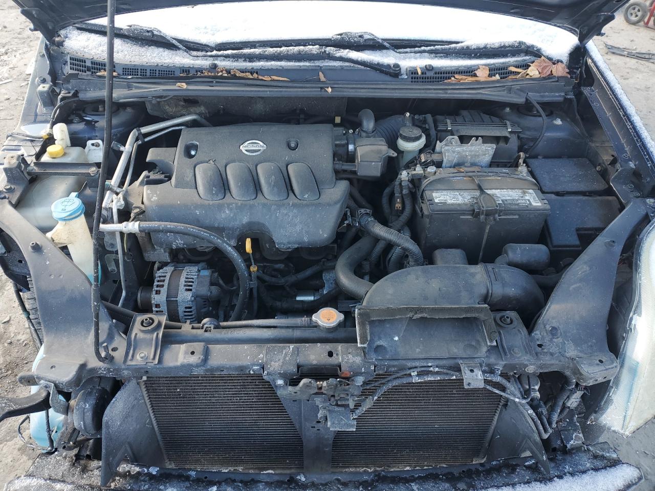 2008 Nissan Sentra VIN 3N1AB61E08L725420 Copart auction photo, front end damage thumbnail 11