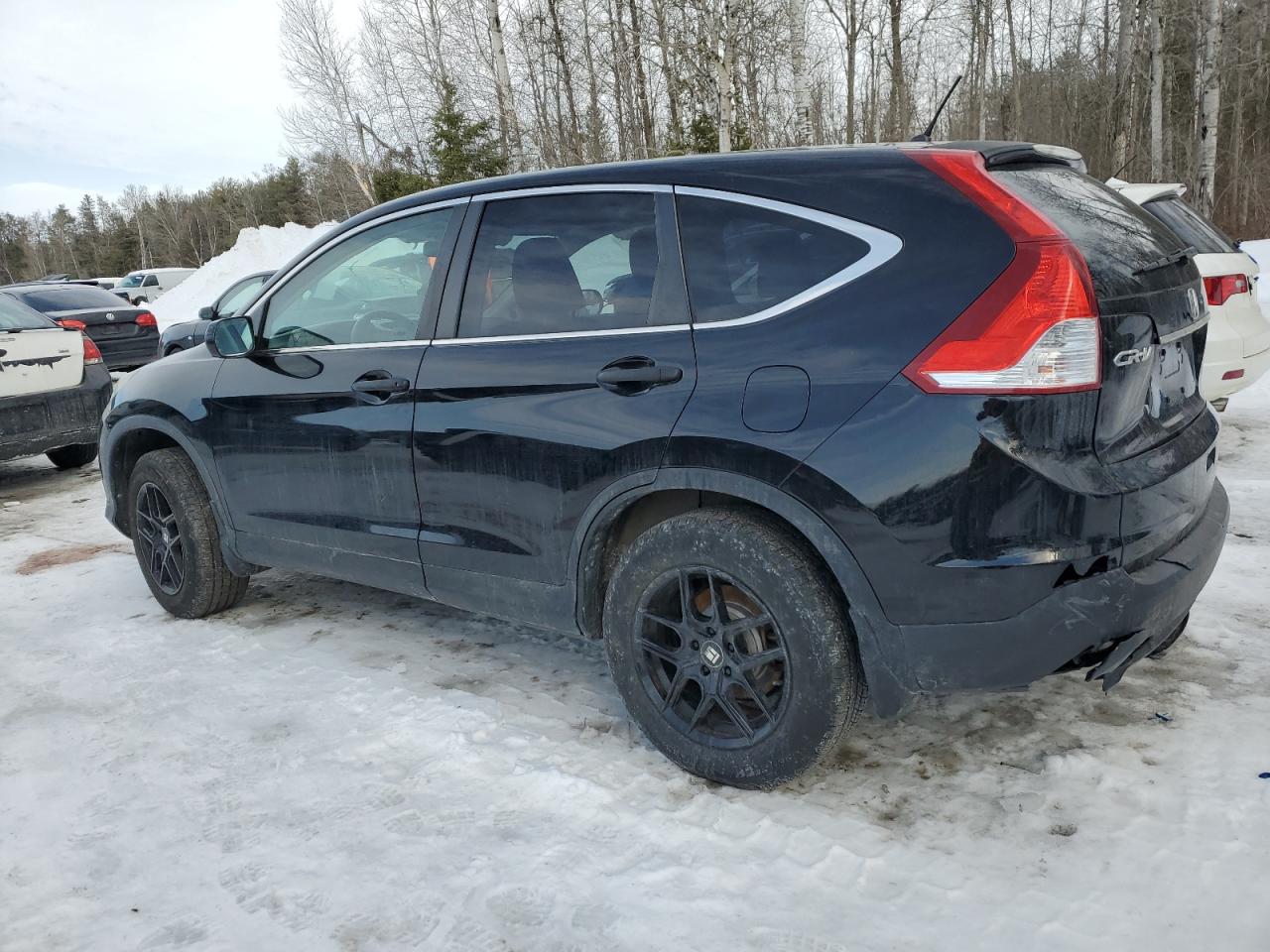 2013 Honda CR-V VIN 2HKRM4H30DH110444 Copart auction photo, rear end / front end damage thumbnail 2