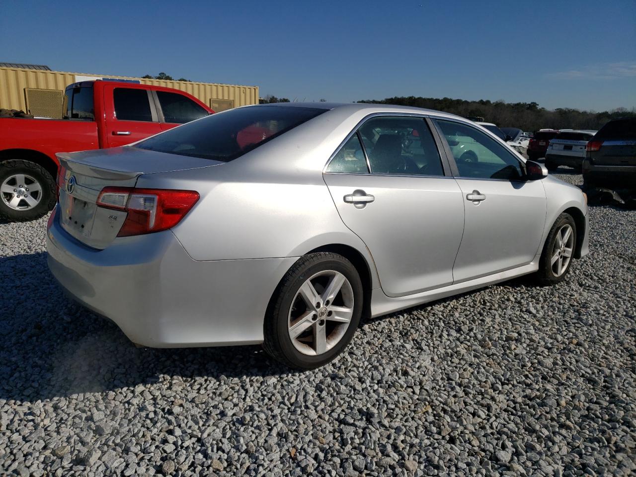 2013 Toyota Camry VIN 4T1BF1FK3DU661019 Copart auction photo, front end / side damage thumbnail 3