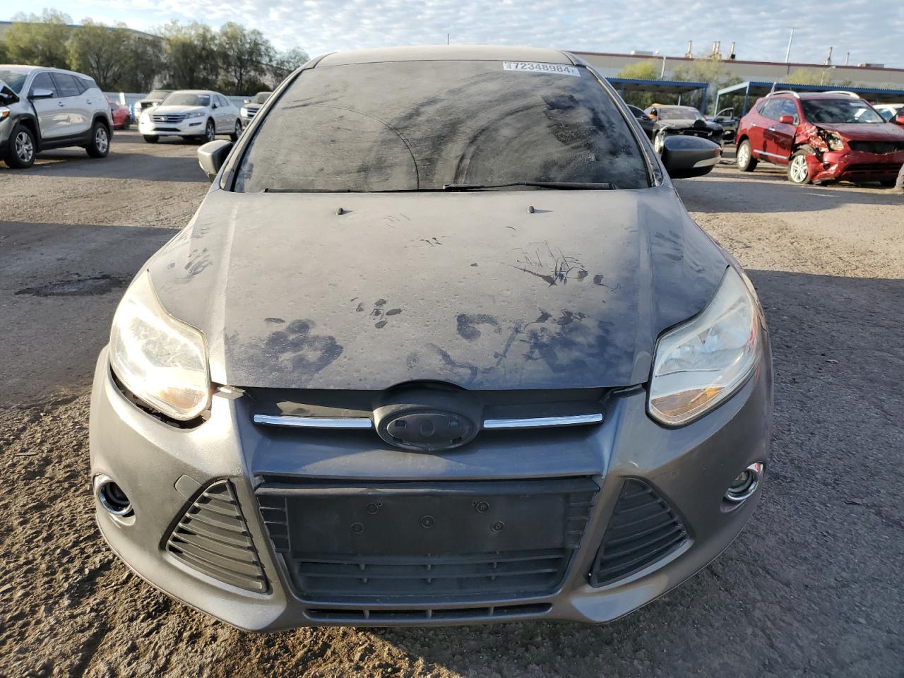 2013 Ford Focus VIN 1FADP3F22DL222282 Copart auction photo, front end damage thumbnail 5