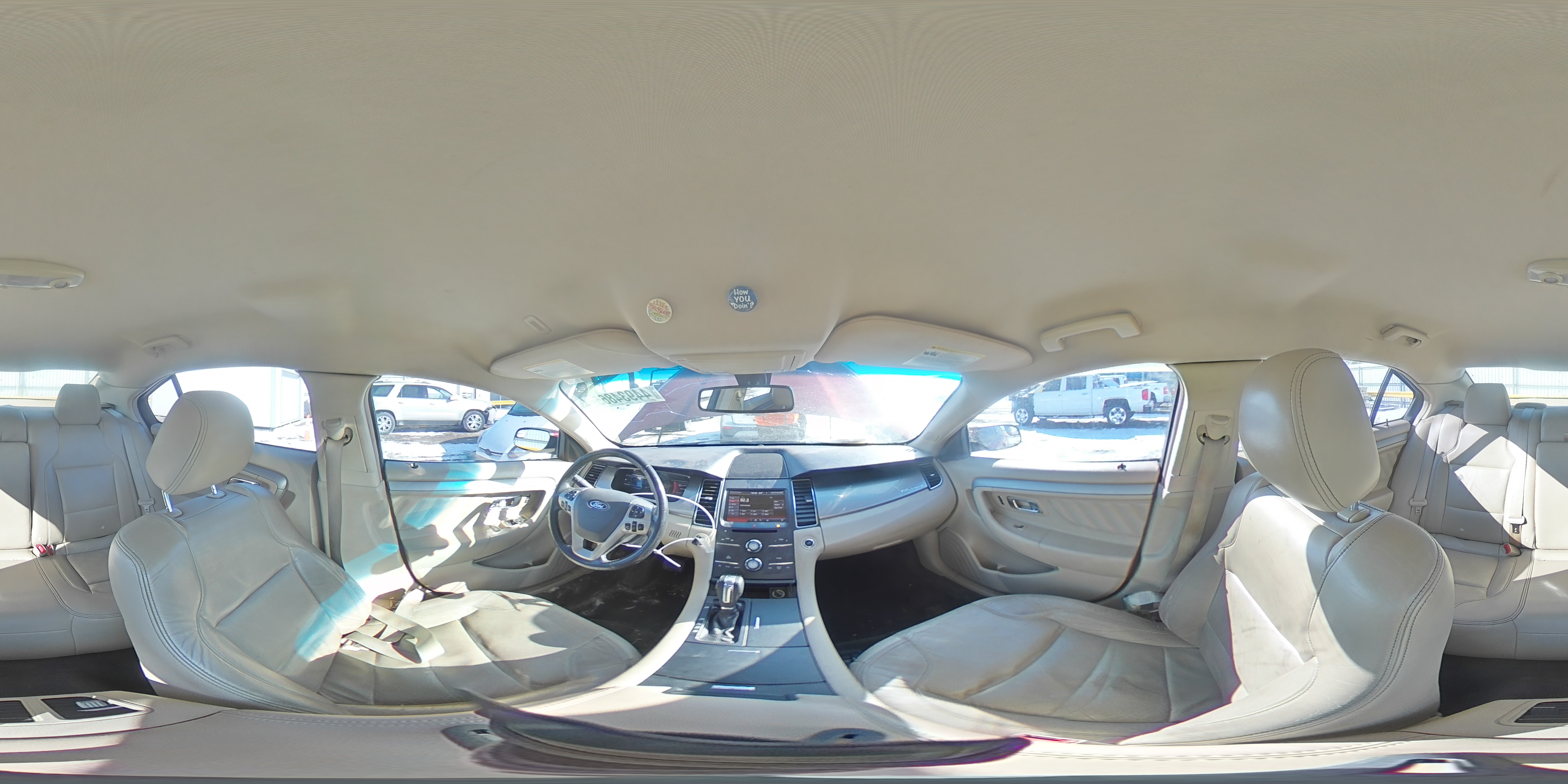 2013 Ford Taurus VIN 1FAHP2E86DG221212 Copart auction photo, front end / side damage thumbnail 12