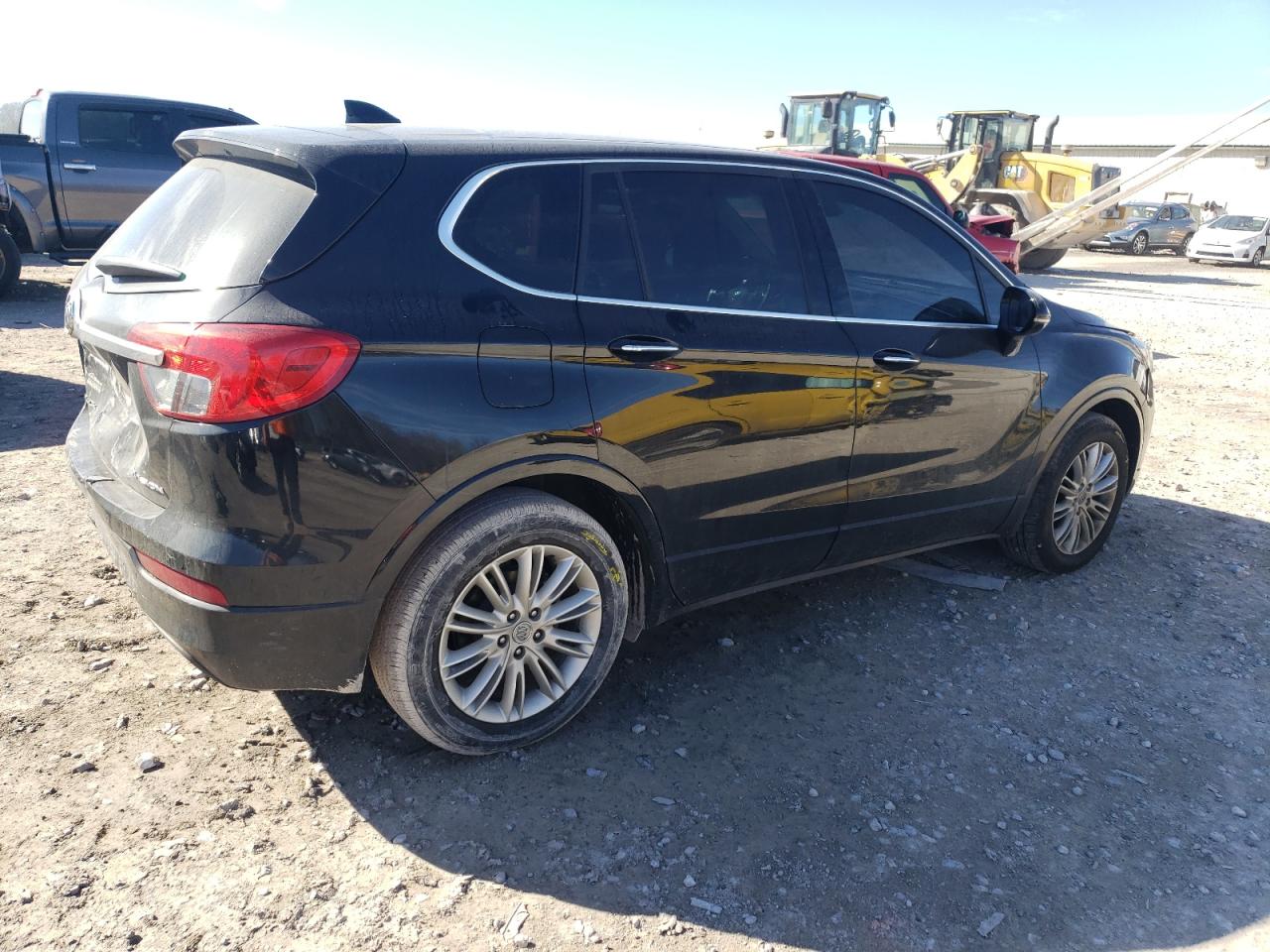 2018 Buick Envision VIN LRBFXBSA6JD007325 Copart auction photo, rear end damage thumbnail 3