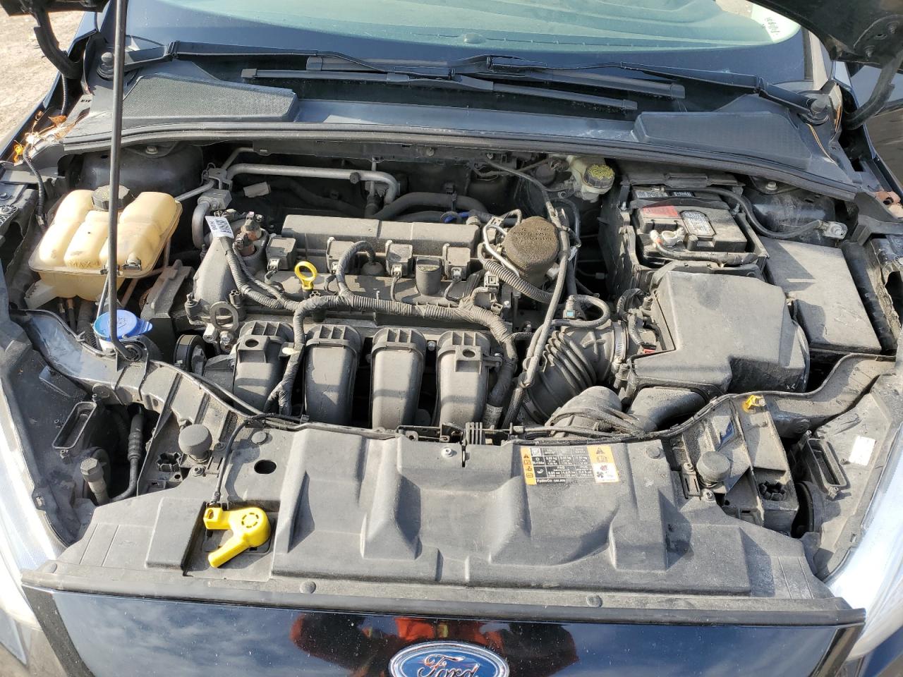 2016 Ford Focus VIN 1FADP3K24GL270988 Copart auction photo, all over damage thumbnail 12