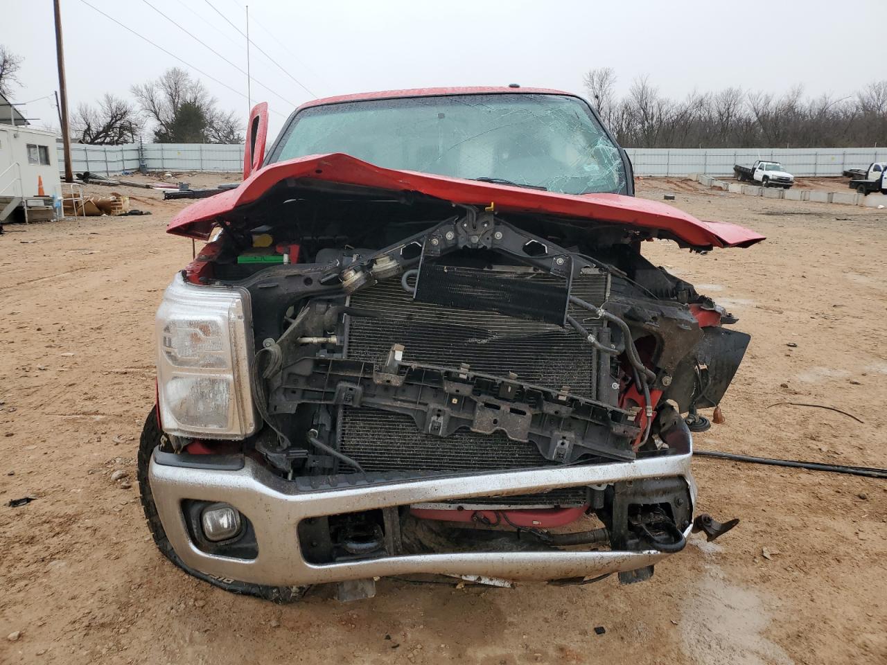 2011 Ford F250 VIN 1FT7X2B66BEB31060 Copart auction photo, all over damage thumbnail 5