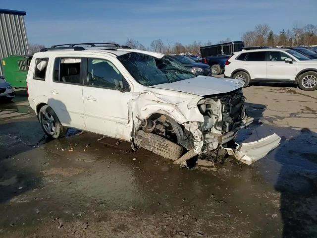 2012 Honda Pilot VIN 5FNYF4H56CB059102 Copart auction photo, rollover damage thumbnail 15