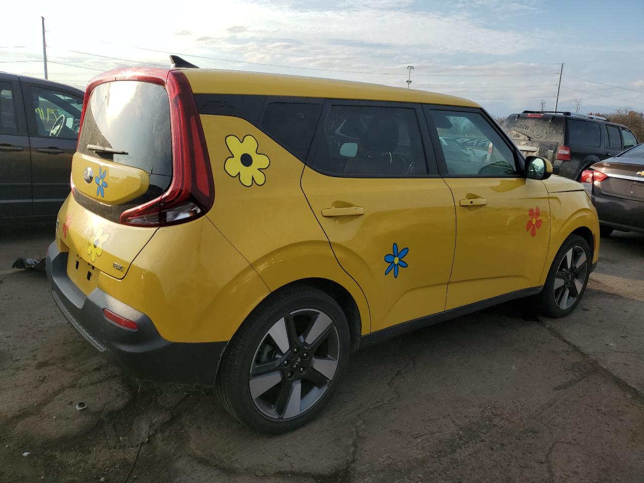 2020 KIA Soul VIN KNDJ33AU7L7096638 Copart auction photo, front end damage thumbnail 3