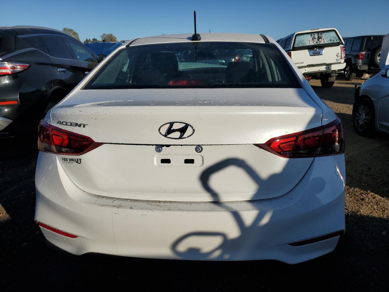 2022 Hyundai Accent VIN 3KPC24A61NE171050 Copart auction photo, front end damage thumbnail 6