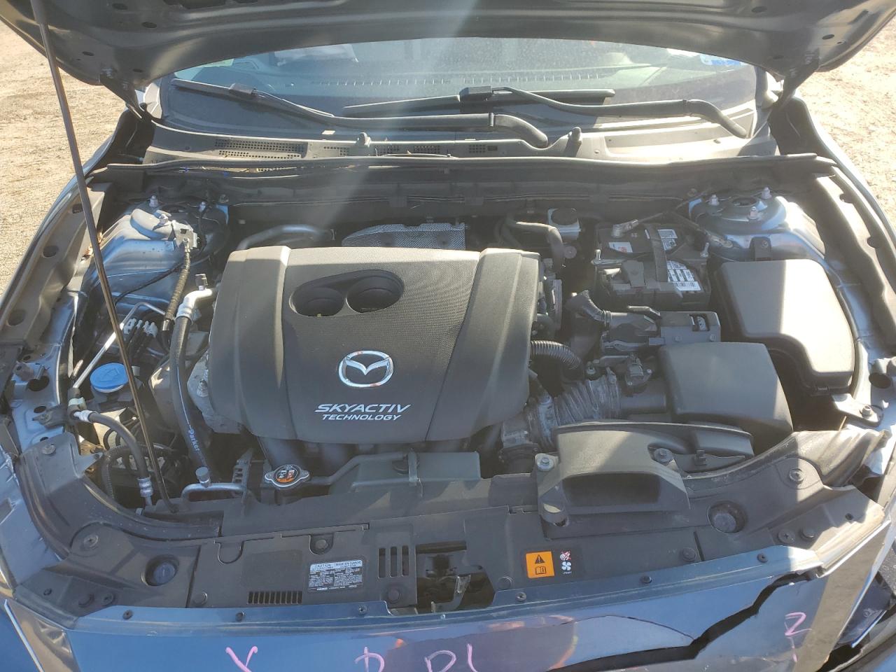 2015 Mazda 3 VIN JM1BM1M3XF1274672 Copart auction photo, front end / minor dent/scratches damage thumbnail 11