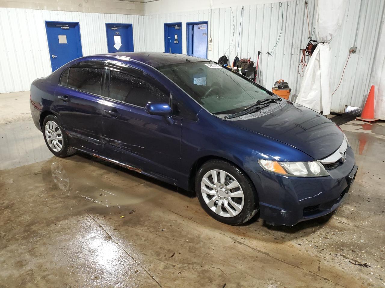 2011 Honda Civic VIN 2HGFA1F5XBH543405 Copart auction photo, side damage thumbnail 4