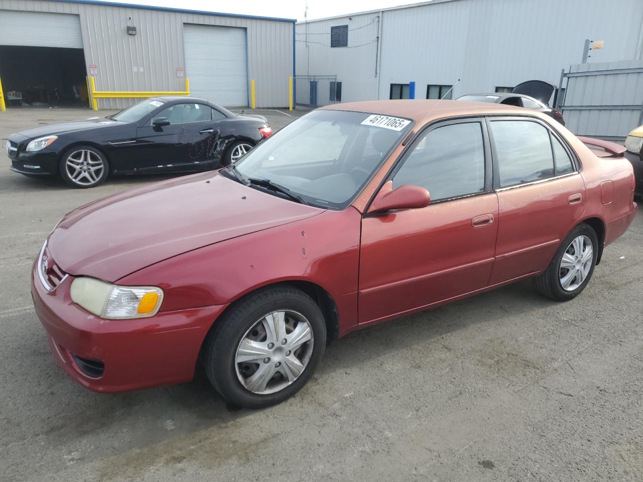 2001 Toyota Corolla VIN 1NXBR12E21Z560248