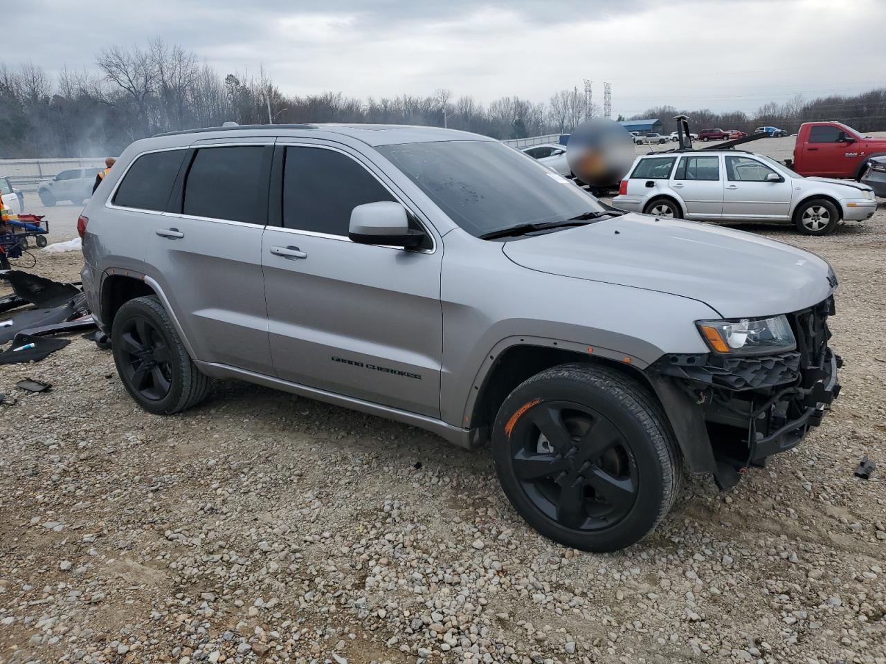 2015 Jeep Grand Cherokee VIN 1C4RJFAG9FC171114 Copart auction photo, all over damage thumbnail 4