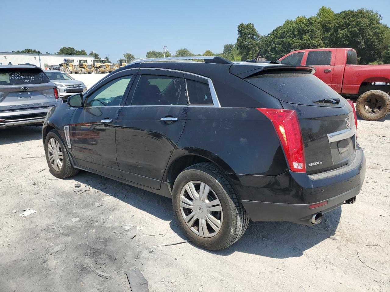 2013 Cadillac SRX VIN 3GYFNGE31DS610974 Copart auction photo, side / rear end damage thumbnail 2