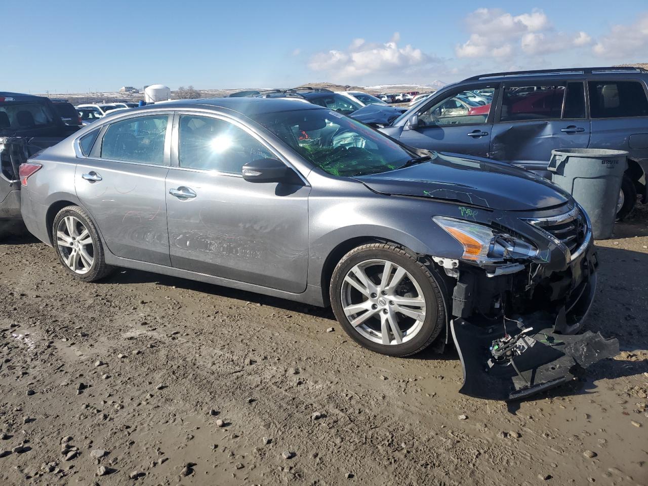 2015 Nissan Altima VIN 1N4BL3APXFC445727 Copart auction photo, front end damage thumbnail 4