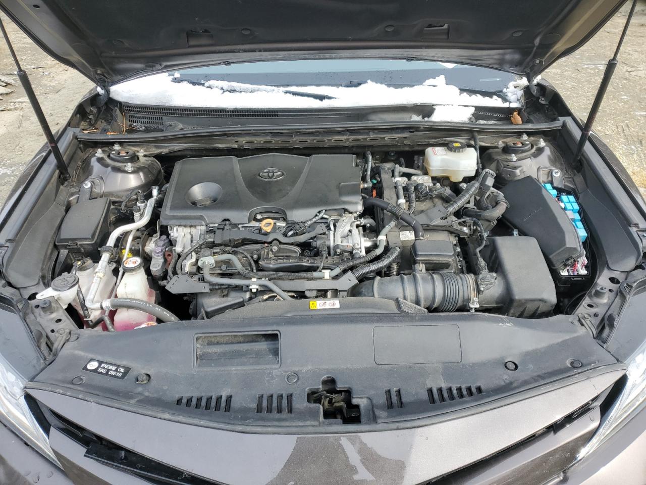 2020 Toyota Camry VIN 4T1F31AK7LU522723 Copart auction photo, rear end damage thumbnail 11
