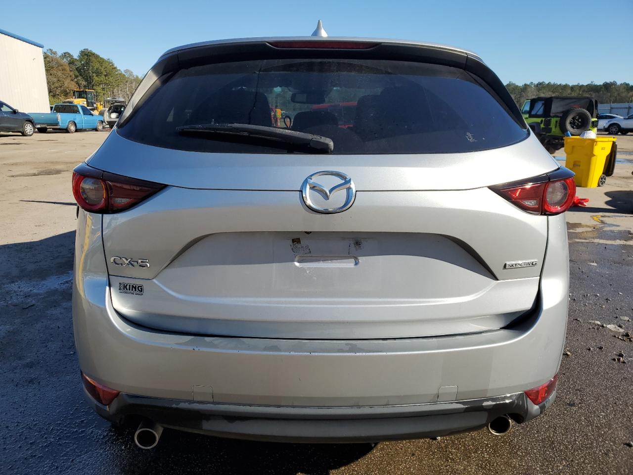 2021 Mazda CX-5 VIN JM3KFACM1M1361420 Copart auction photo, undercarriage / rear end damage thumbnail 6