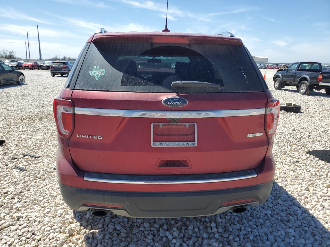 2018 Ford Explorer VIN 1FM5K7FH9JGC93360 Copart auction photo, front end damage thumbnail 6