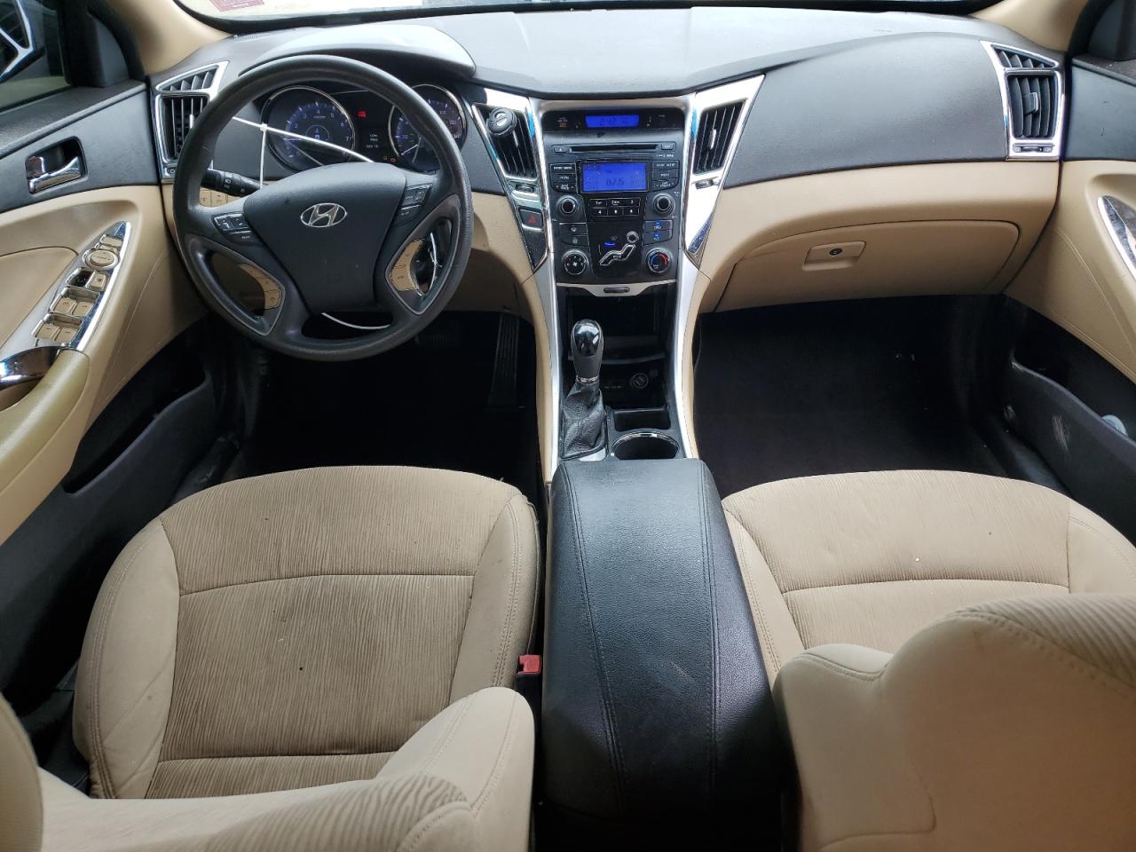 2013 Hyundai Sonata VIN 5NPEB4AC4DH547989 Copart auction photo, front end / side damage thumbnail 8