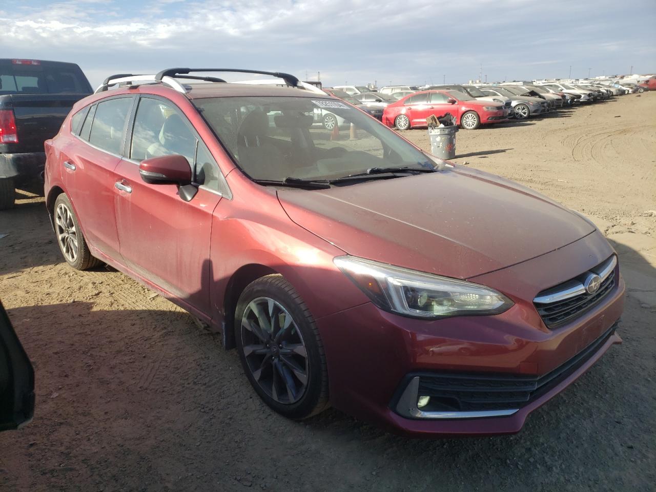 2020 Subaru Impreza VIN 4S3GTAT64L3701591 Copart auction photo, side / rear end damage thumbnail 4