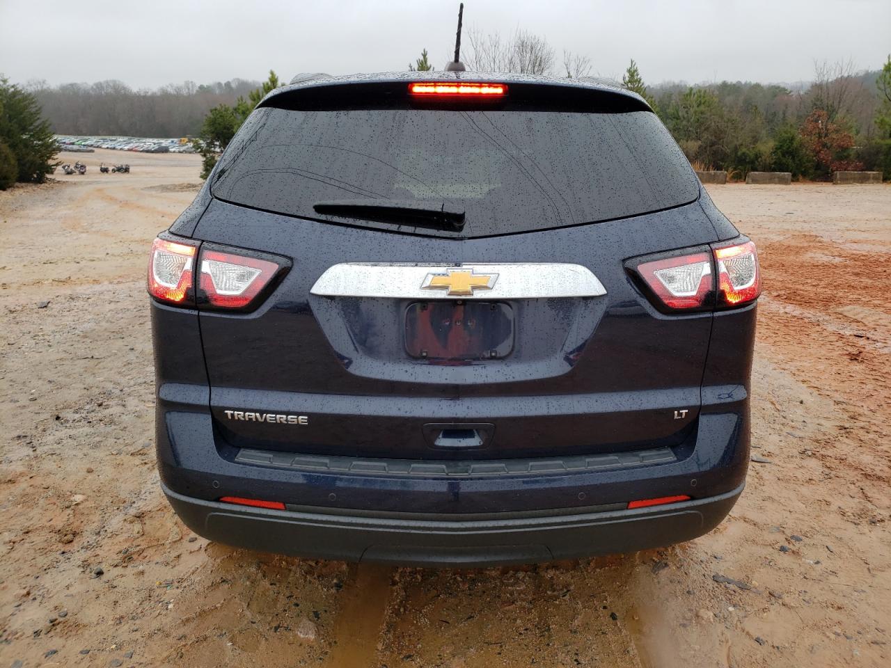 2017 Chevrolet Traverse VIN 1GNKRGKD0HJ221280 Copart auction photo, front end / side damage thumbnail 6
