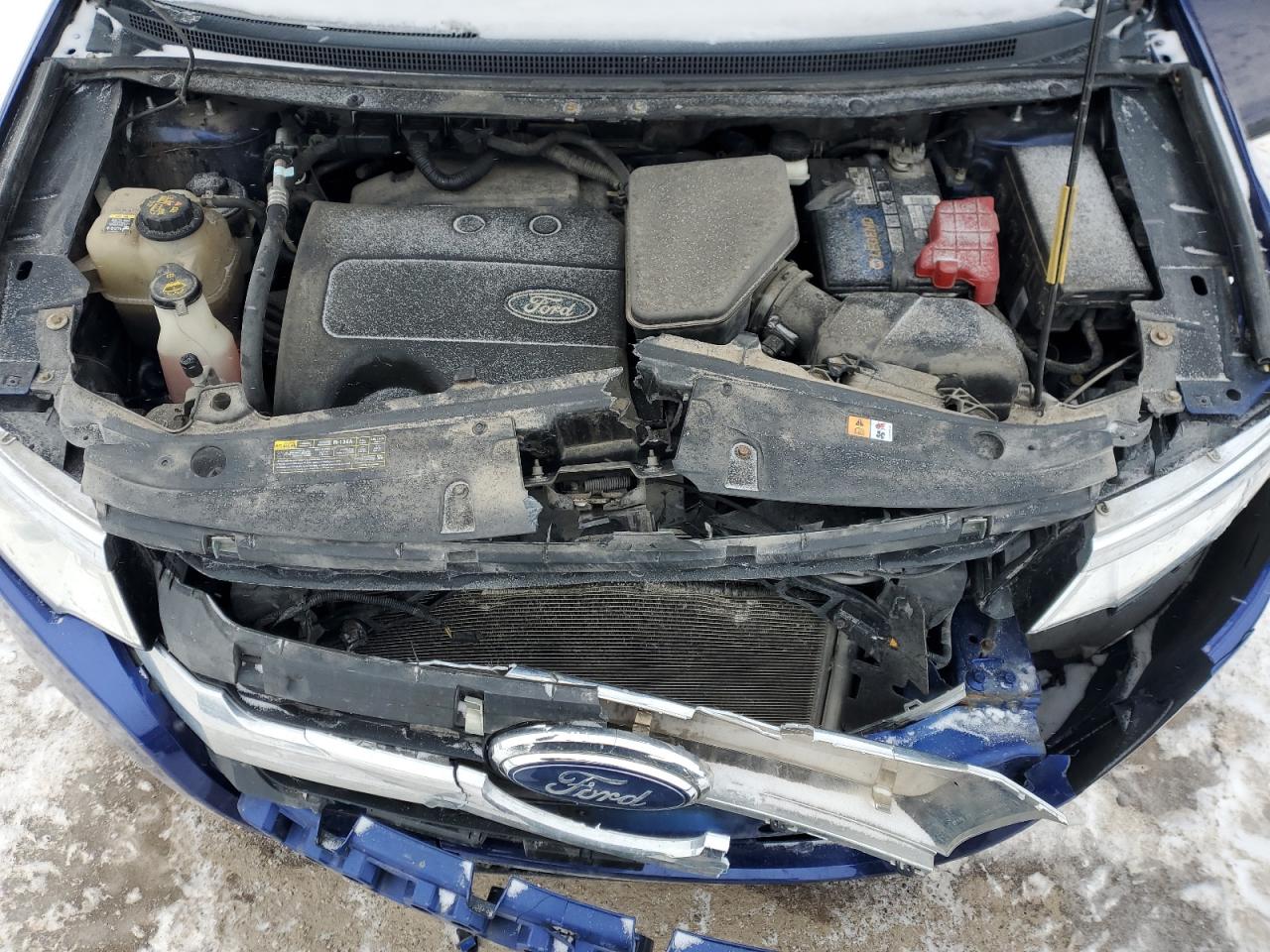 2013 Ford Edge VIN 2FMDK4GC6DBA73733 Copart auction photo, front end / minor dent/scratches damage thumbnail 12