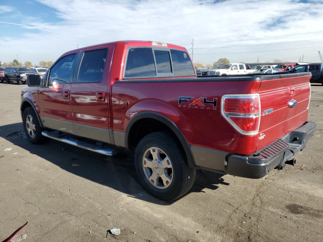 2009 Ford F-150 VIN 1FTPW14V99KA69537 Copart auction photo, hail damage thumbnail 2