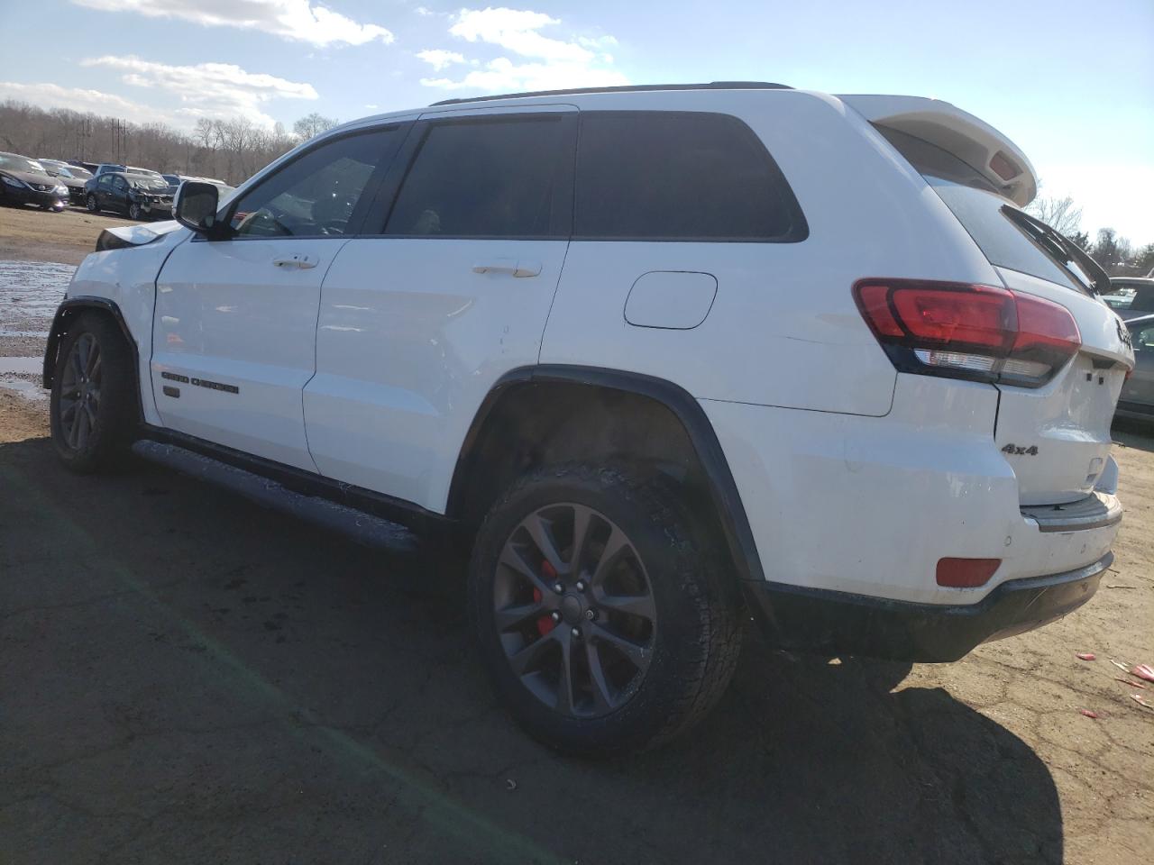 2016 Jeep Grand Cherokee VIN 1C4RJFBG6GC360531 Copart auction photo, front end / side damage thumbnail 2