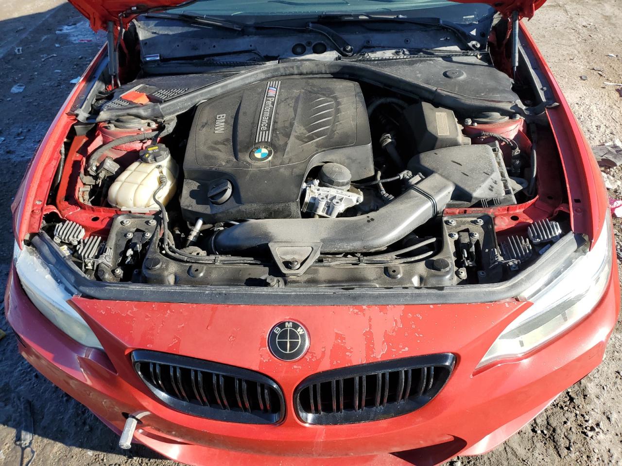 2015 BMW M2 VIN WBA1J9C52FVX99298 Copart auction photo, front end / rear end damage thumbnail 11