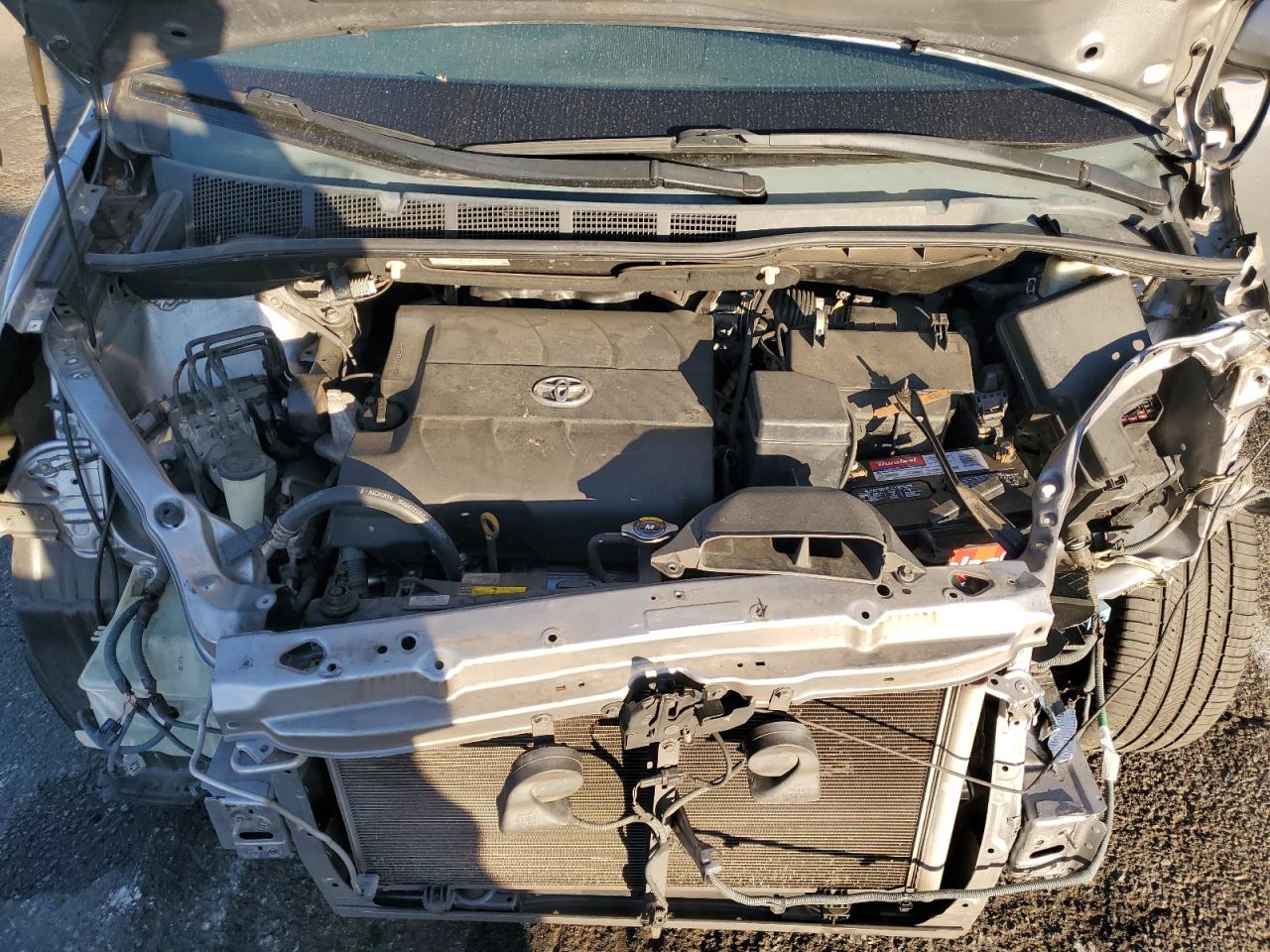 2012 Toyota Sienna VIN 5TDKK3DC1CS212755 Copart auction photo, front end / minor dent/scratches damage thumbnail 13