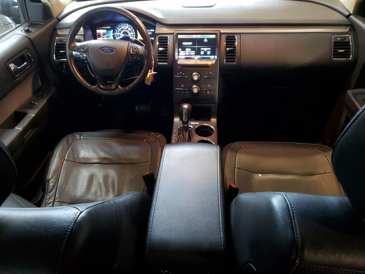 2014 Ford Flex VIN 2FMGK5C89EBD33550 Copart auction photo, front end / side damage thumbnail 8