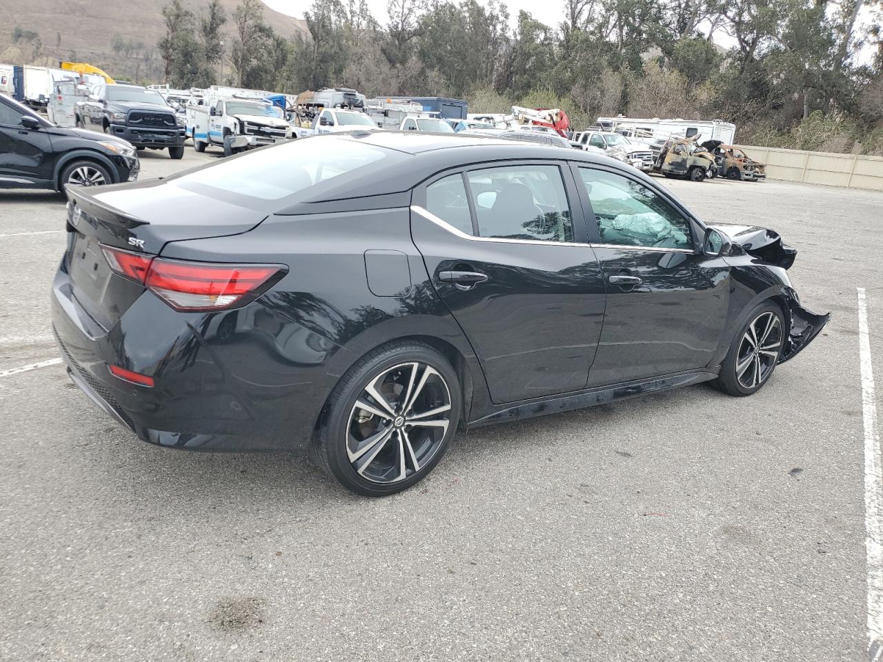 2022 Nissan Sentra VIN 3N1AB8DV0NY312399 Copart auction photo, front end damage thumbnail 3