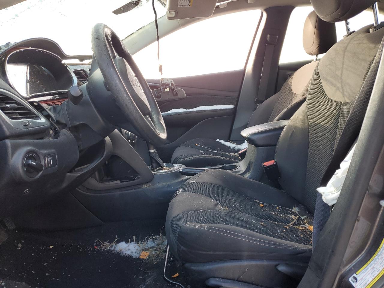2015 Dodge Dart VIN 1C3CDFBB3FD105124 Copart auction photo, rollover / undercarriage damage thumbnail 7
