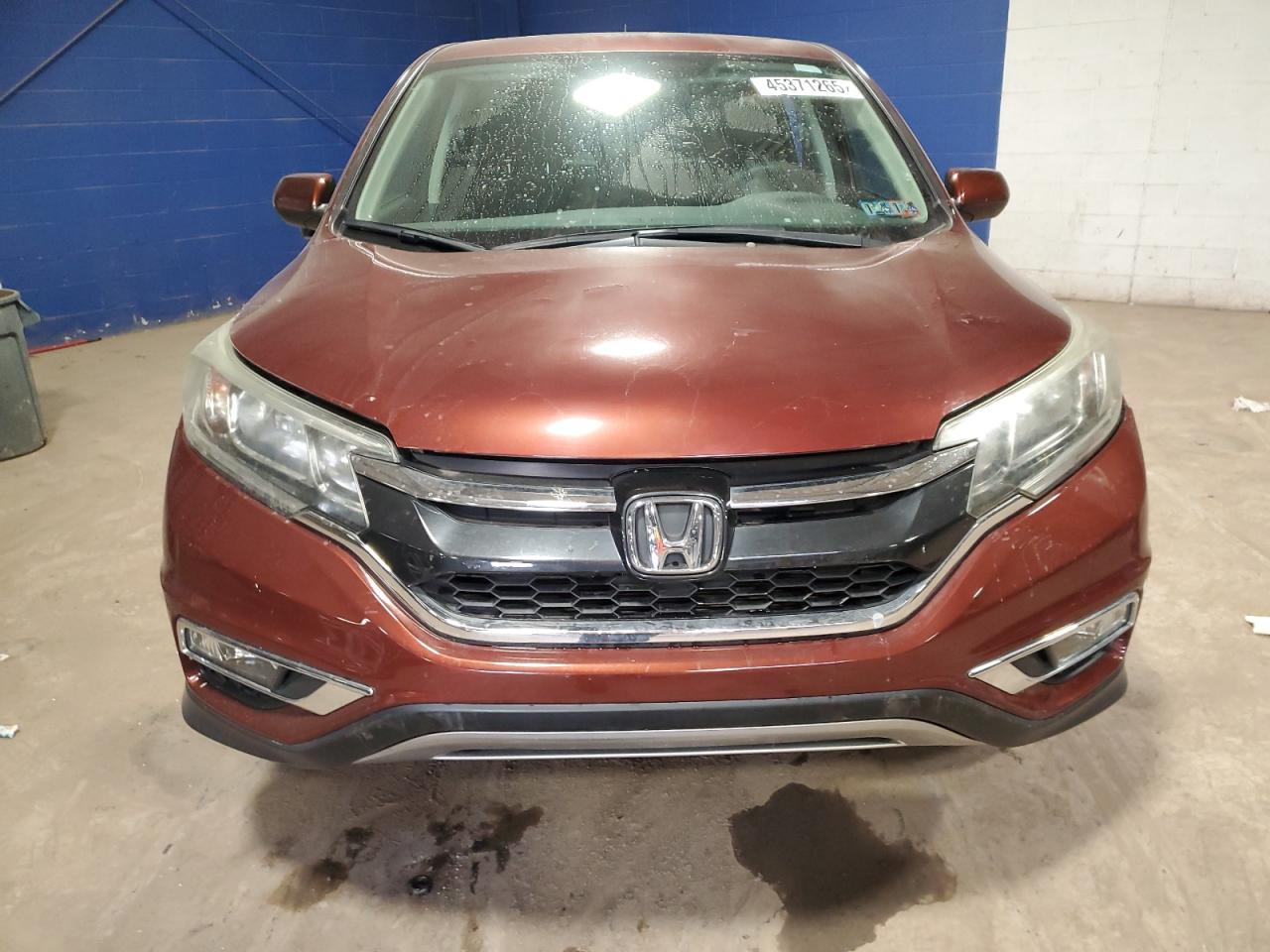 2016 Honda CR-V VIN 5J6RM4H52GL097482 Copart auction photo, side / rear end damage thumbnail 5